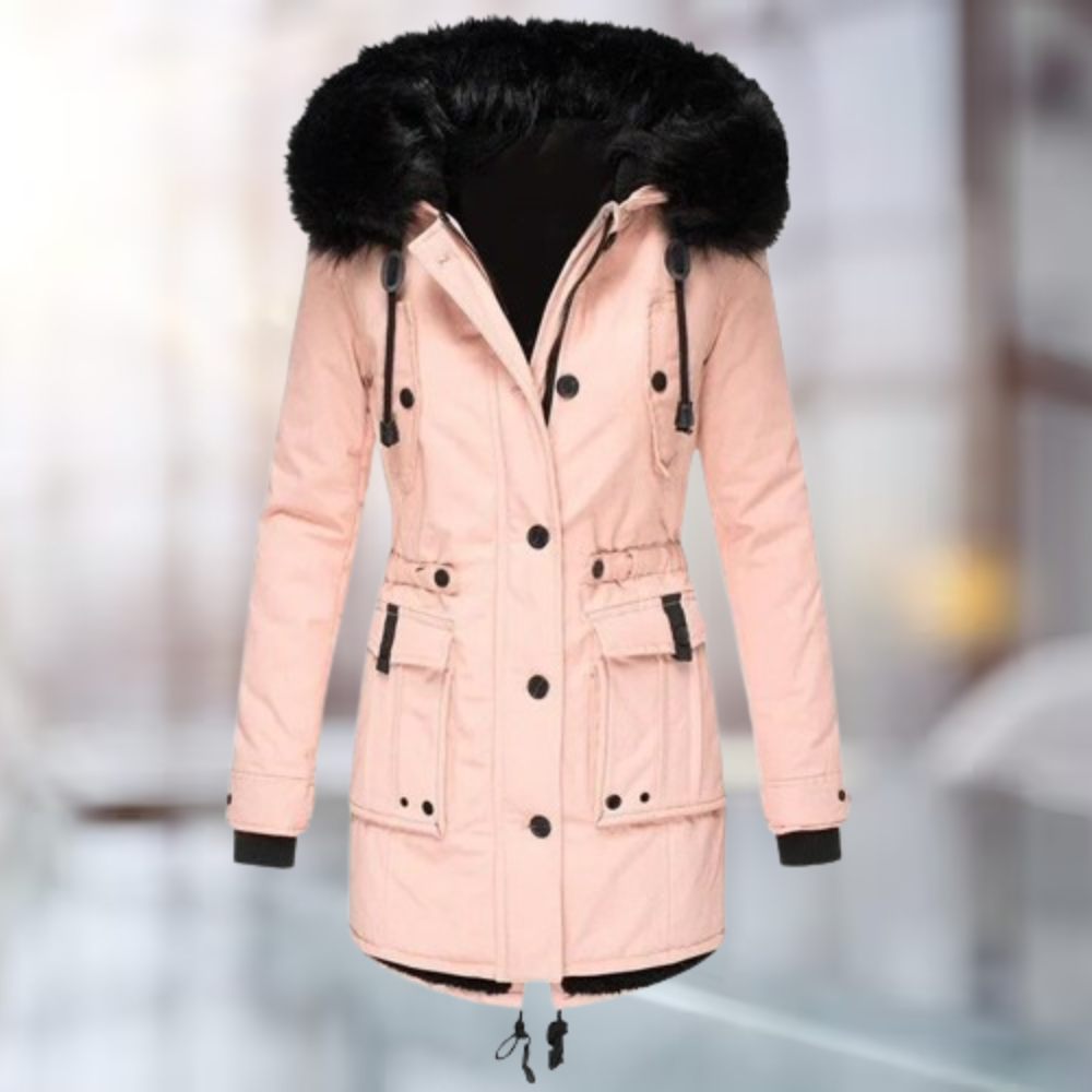 Parka Femme à Capuche en Fausse Fourrure - Image 6