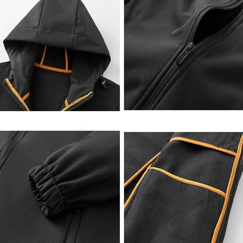 Veste Décontractée à Capuche pour Homme - Image 3