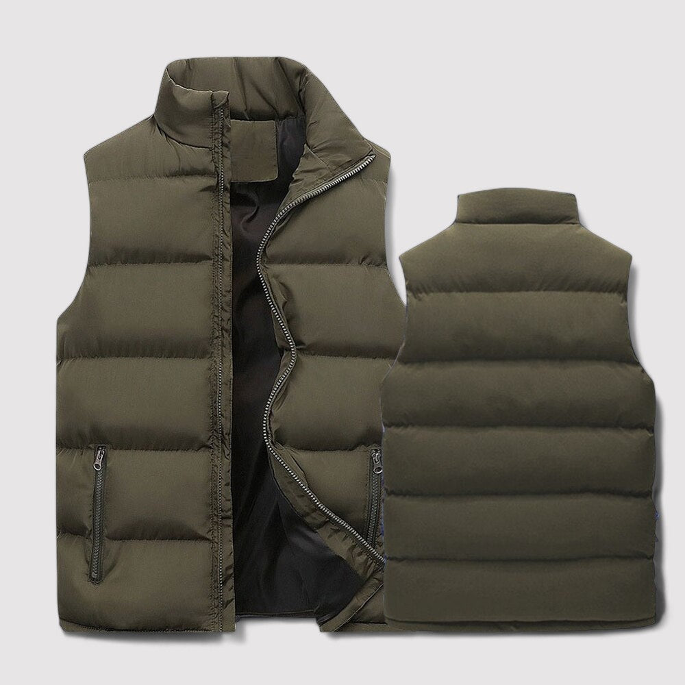 Veste matelassée sans manches pour homme - Image 4