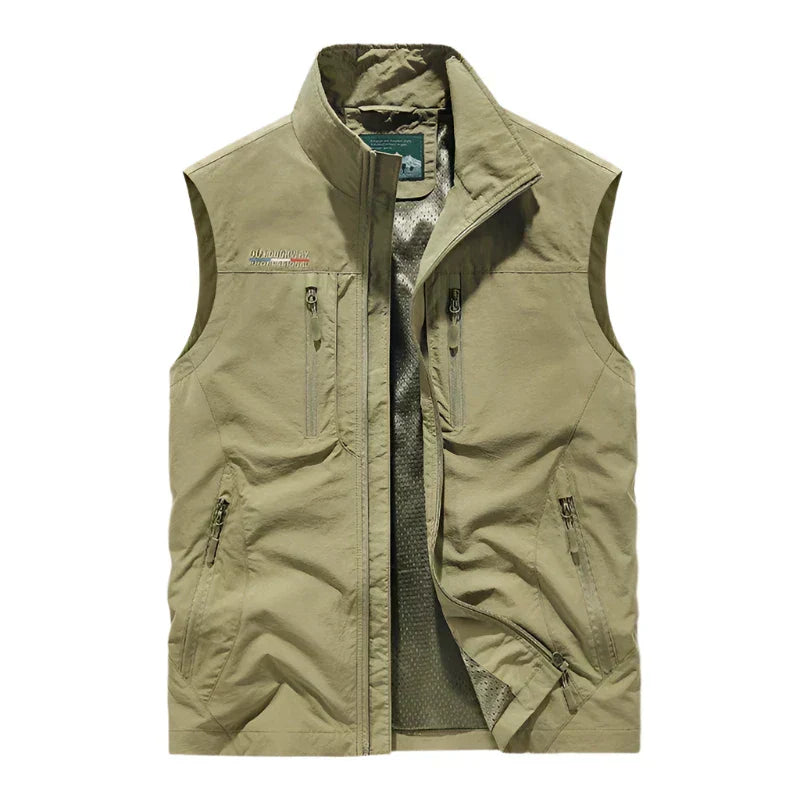 Veste Homme Sans Manches Entièrement Zippée - Image 1