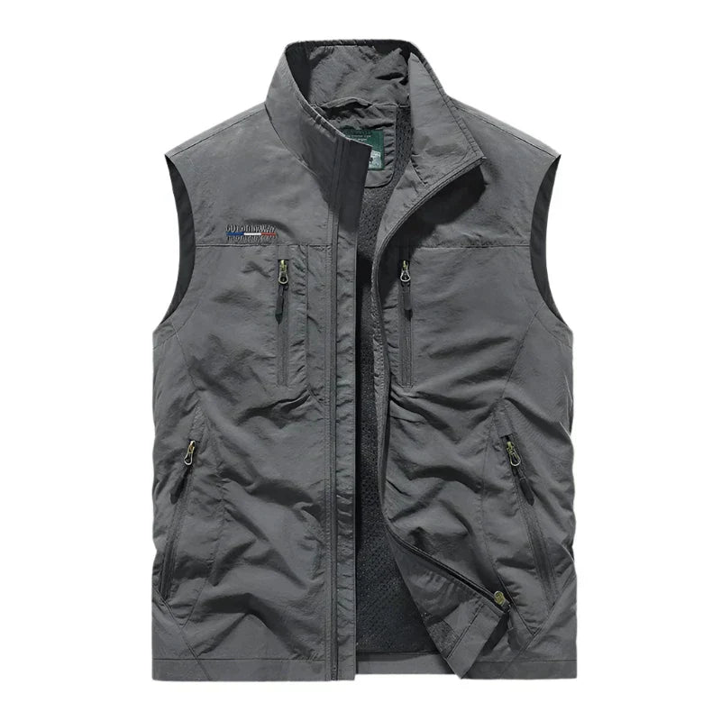 Veste Homme Sans Manches Entièrement Zippée - Image 3