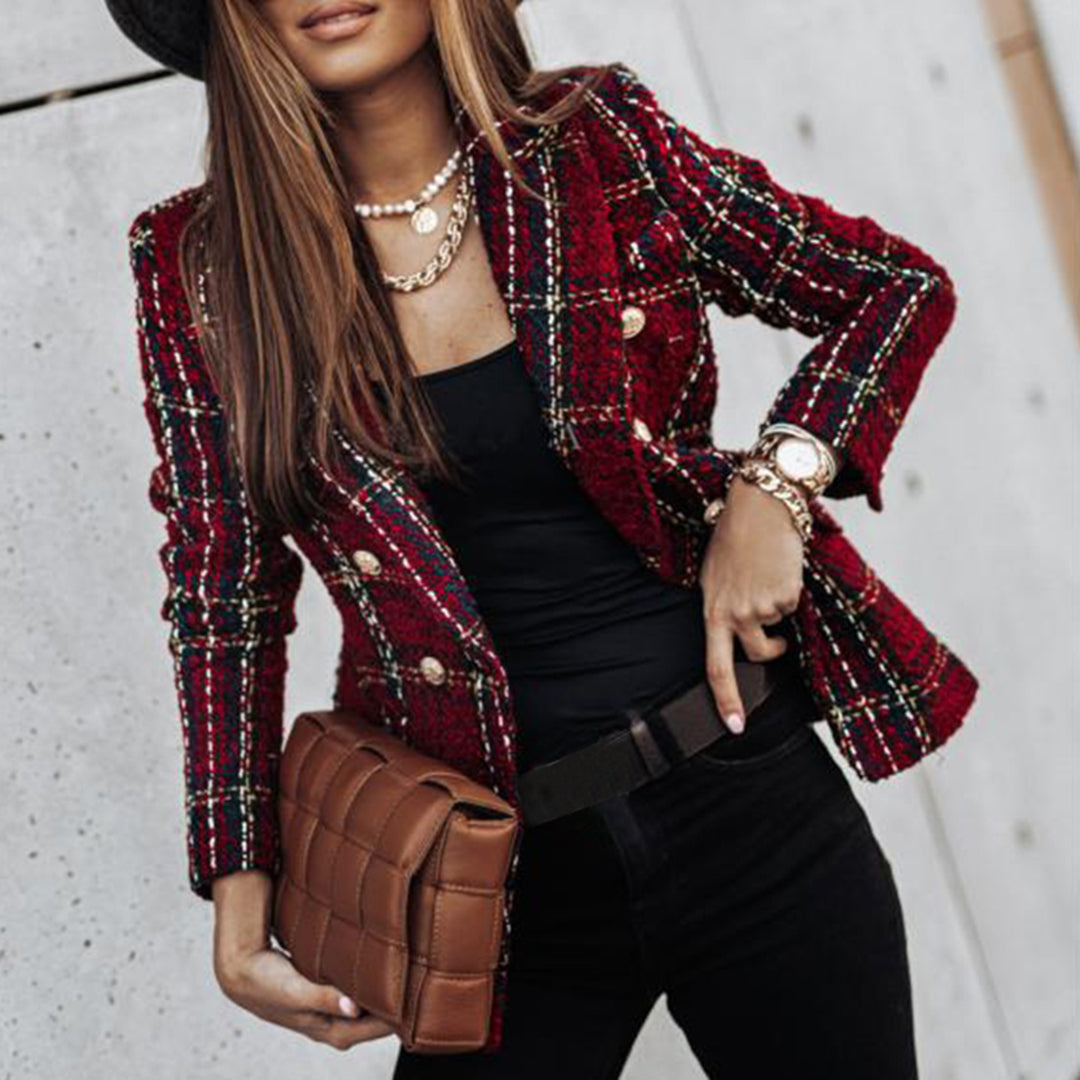 Veste Blazer Croisée Femme - Image 4