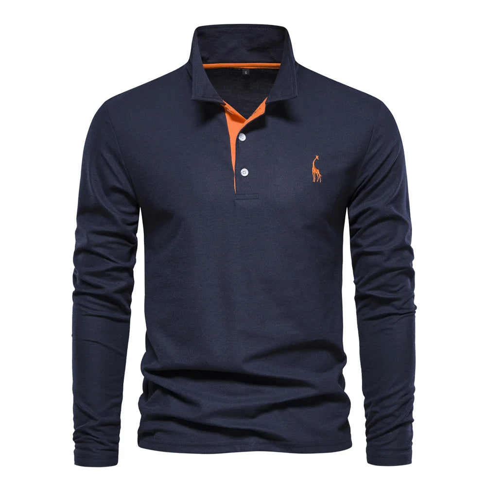 Polo à Manches Longues pour Homme - Image 8