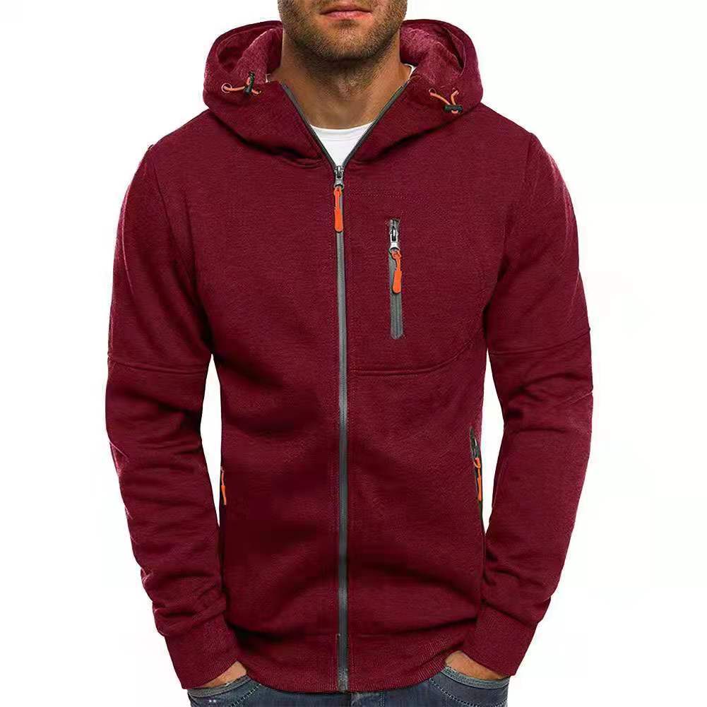 Veste Homme à Capuche et Fermeture Éclair Intégrale - Image 14
