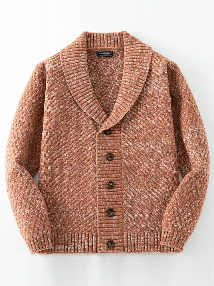 Pull Homme Col Châle - Image 2