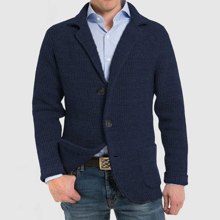 Veste Blazer Tricot Homme - Image 2