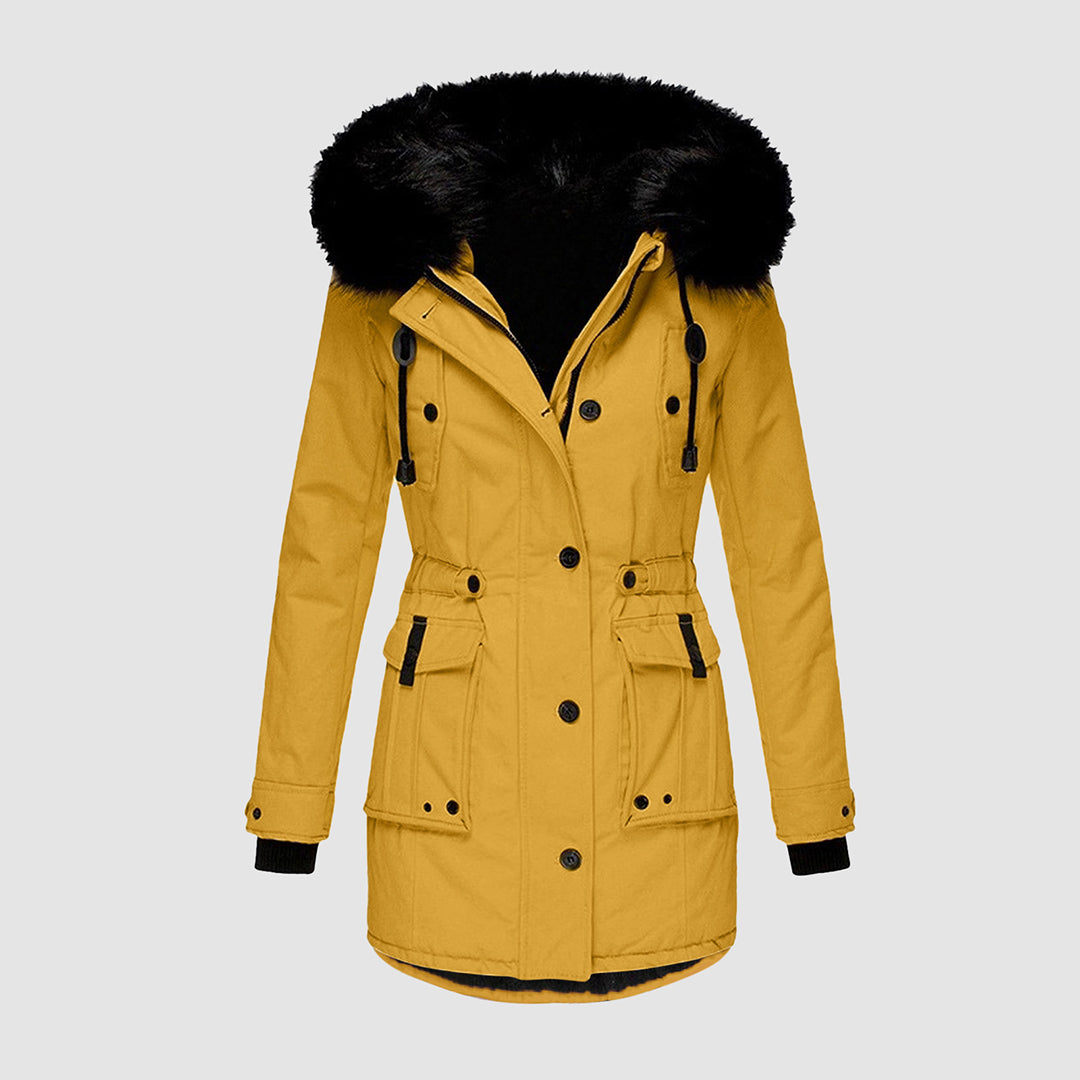 Parka Femme à Capuche en Fourrure - Image 3