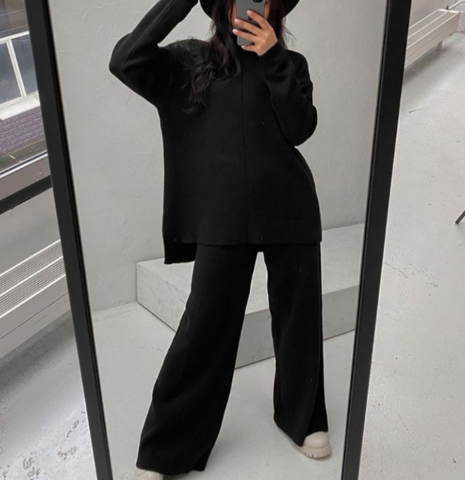 Pull ample à col rond pour femme - Image 10