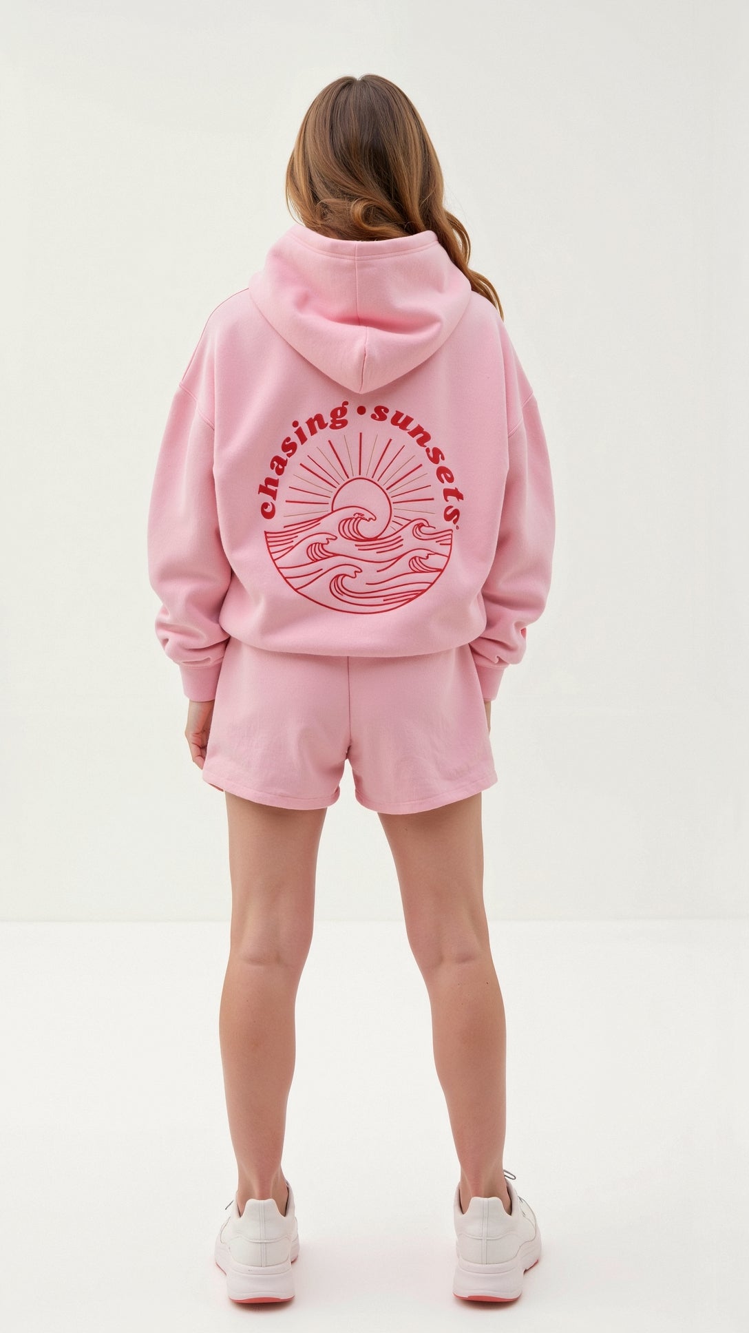 Sweat à Capuche Graphique Oversize Femme - Image 16