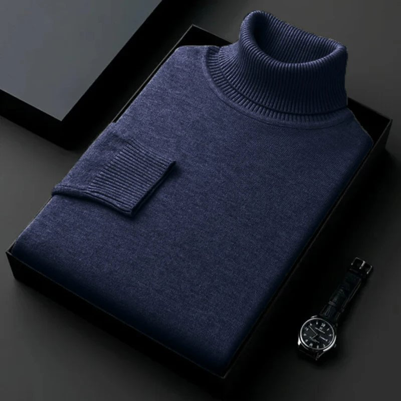 Pull Homme Col Roulé - Image 3