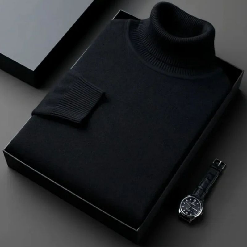 Pull Homme Col Roulé - Image 2