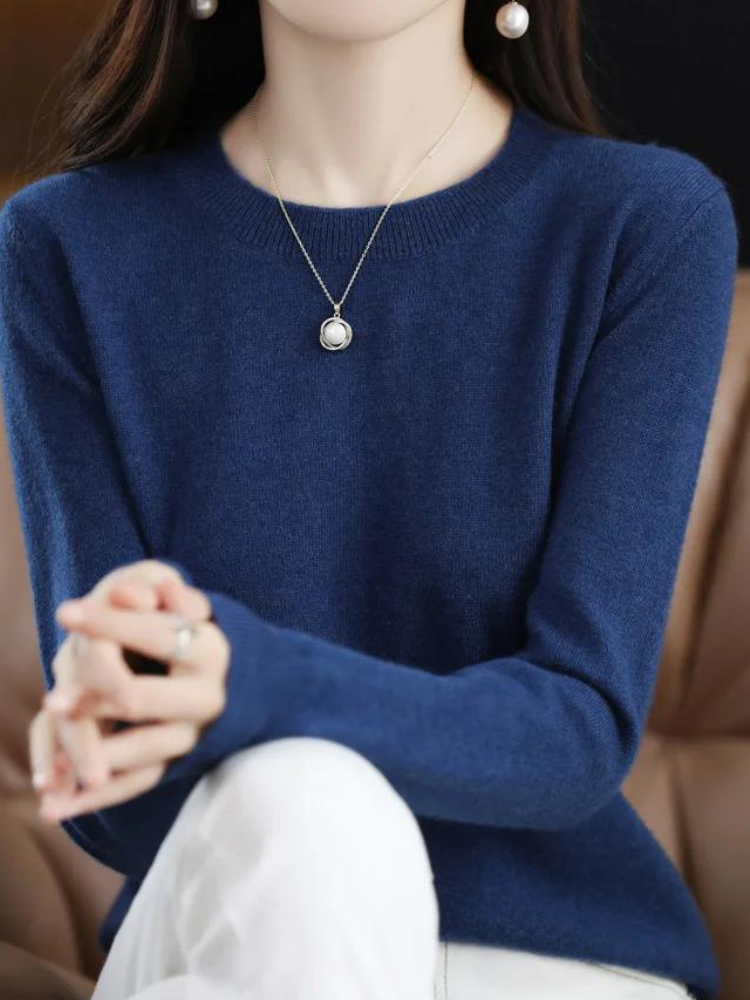 Pull ajusté en tricot pour femme - Image 5