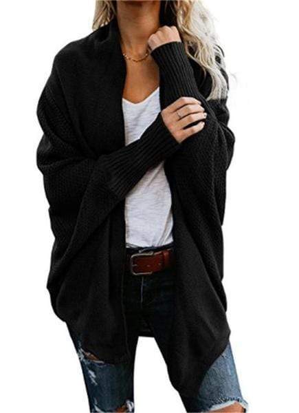 Gilet Femme Oversize Ouvert sur le Devant - Image 6