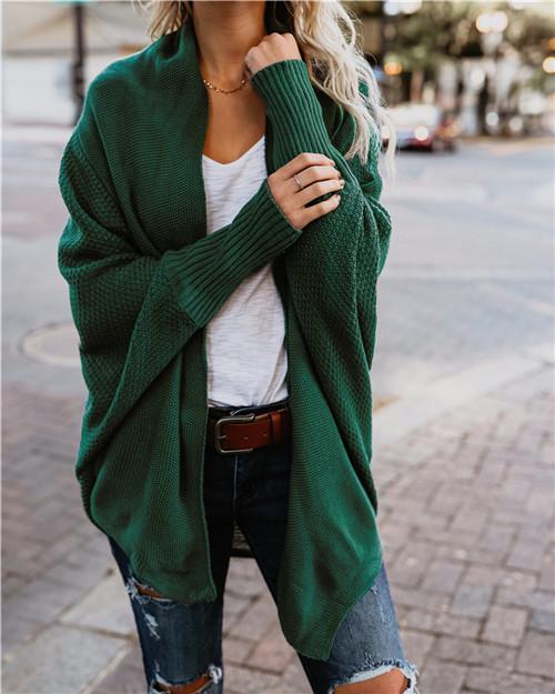 Gilet Femme Oversize Ouvert sur le Devant - Image 8