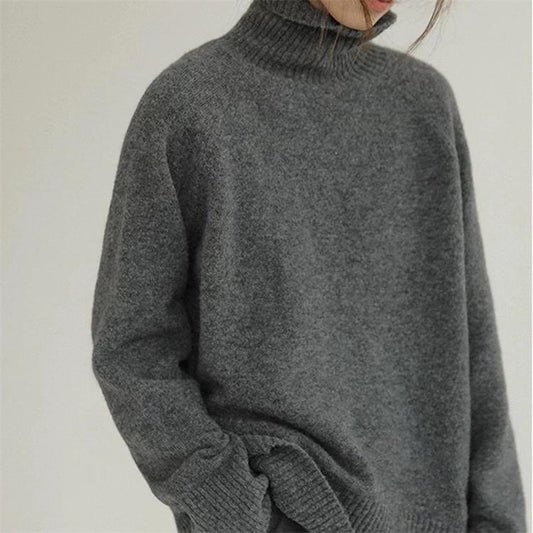 Pull ample en maille pour femme - Image 1