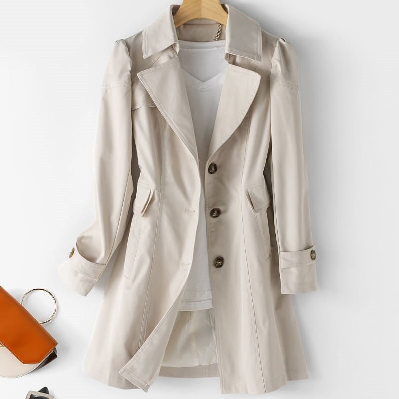 Manteau Trench Évasé Femme - Image 2