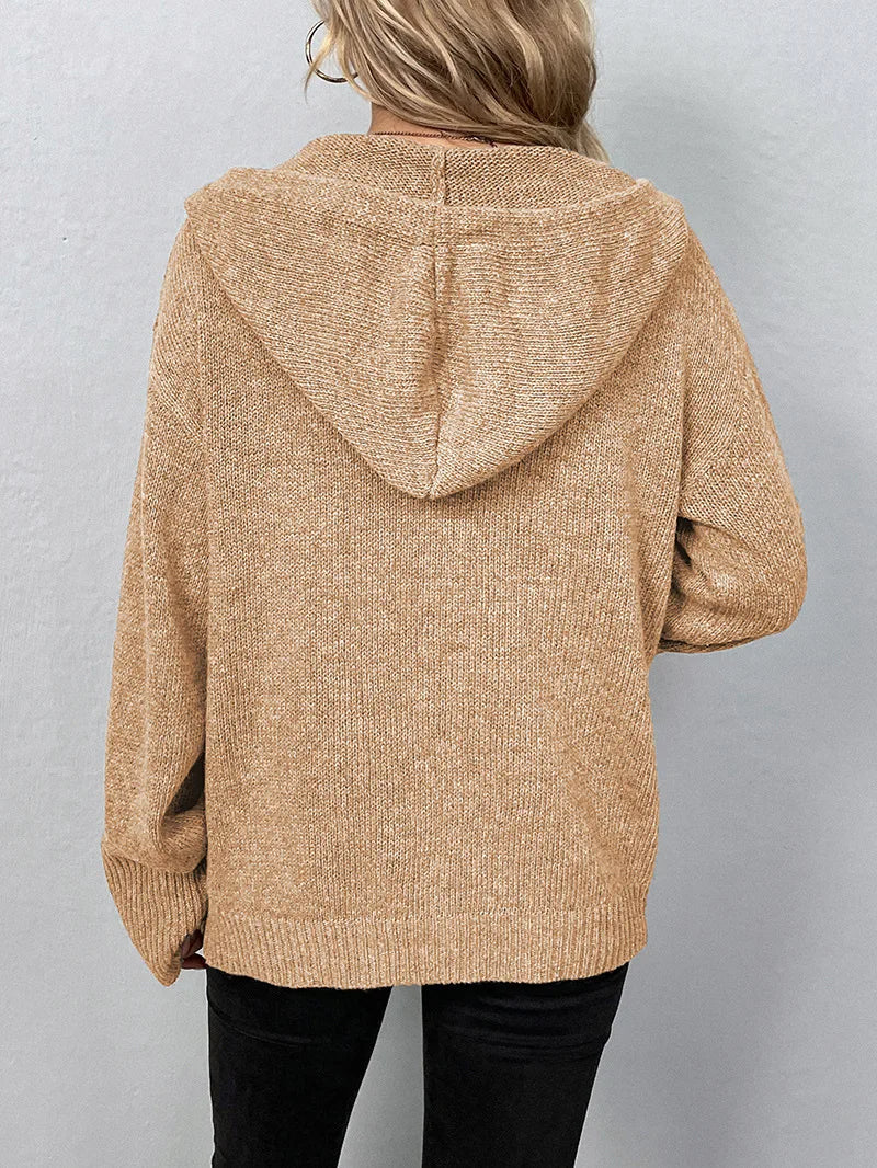 Pull en Tricot à Capuche pour Femme - Image 6