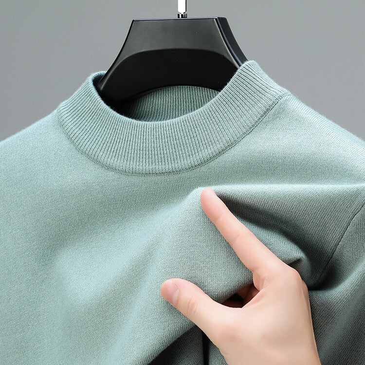Pull ajusté homme col rond - Image 3