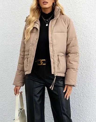 Veste matelassée boutonnée pour femme - Image 2