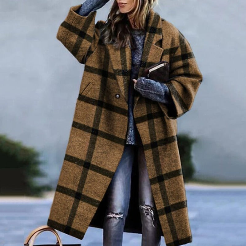 Manteau Long Oversize Femme - Image 6