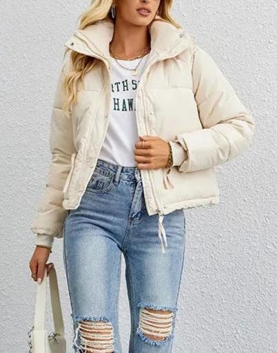 Veste matelassée boutonnée pour femme - Image 5