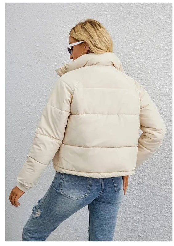 Veste matelassée boutonnée pour femme - Image 8