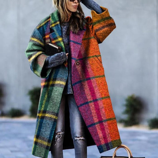 Manteau Long Oversize Femme - Image 1