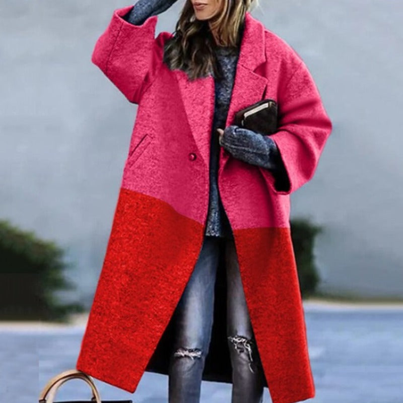 Manteau Long Oversize Femme - Image 2