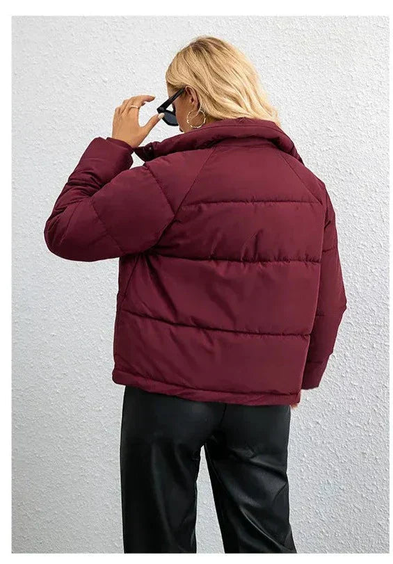Veste matelassée boutonnée pour femme - Image 9