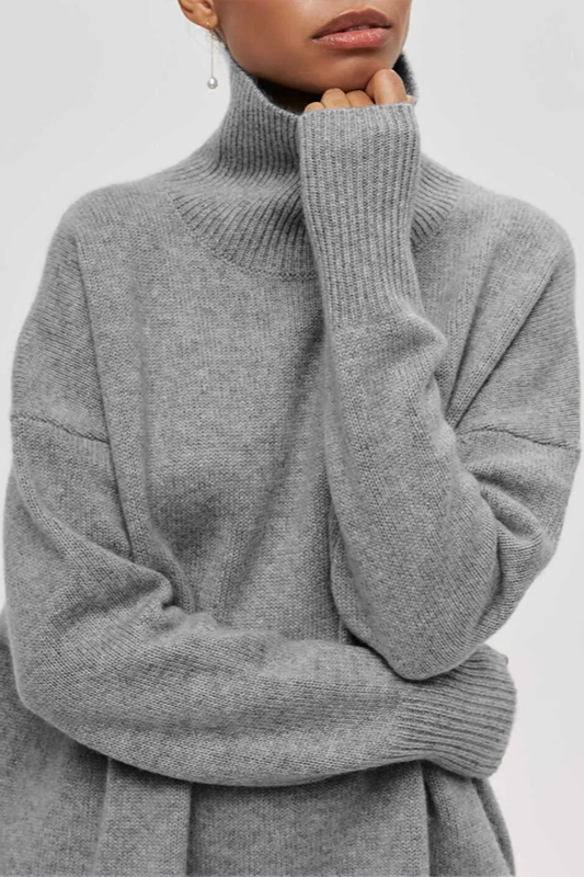 Pull ample à col roulé pour femme - Image 6