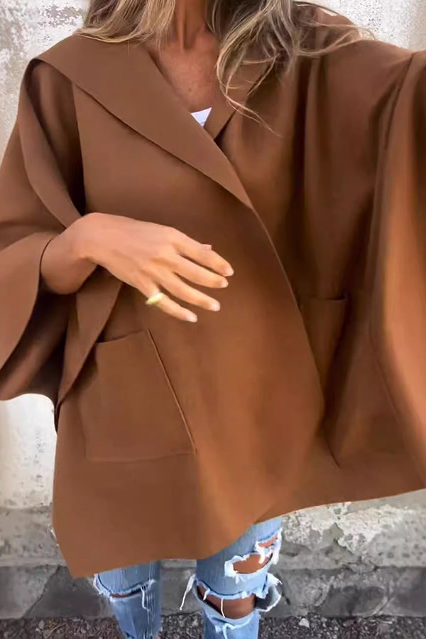 Veste Cape Femme Ouverte sur le Devant - Image 12