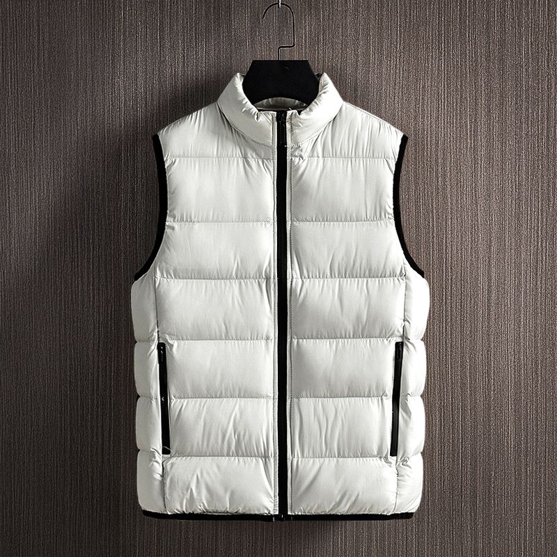 Veste sans manches décontractée matelassée pour homme - Image 1