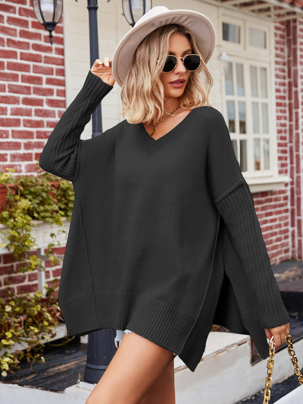 Pull Femme Oversize en Maille Côtelée - Image 14