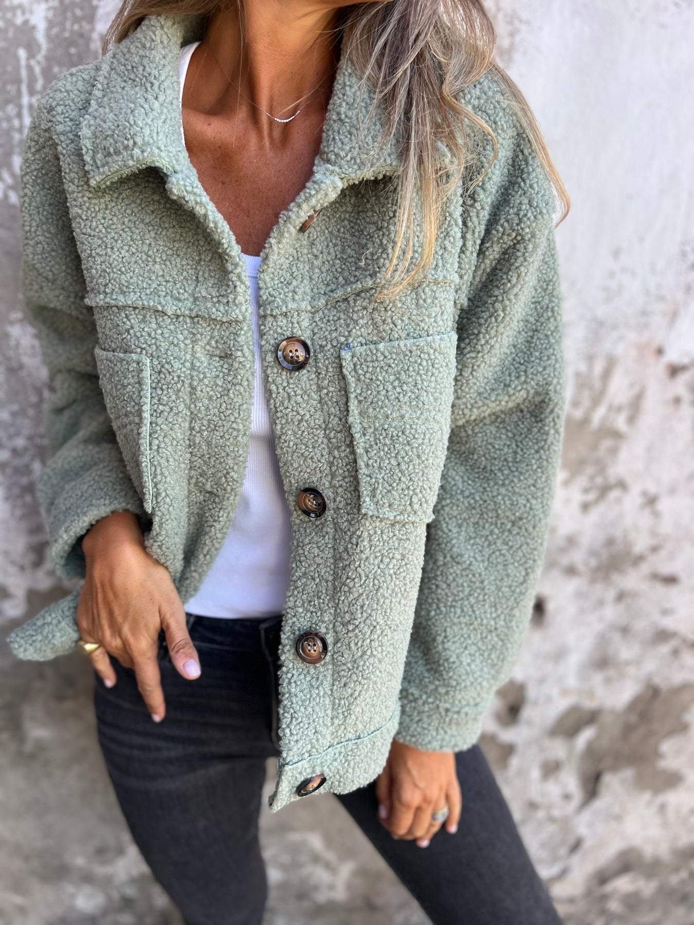 Veste Boutonnée pour Femme - Image 4