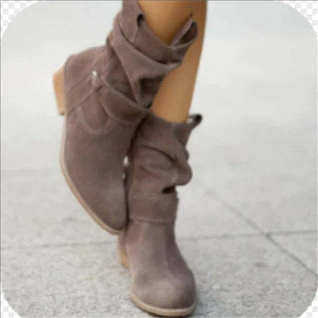 Bottines Slouch Femme - Image 5