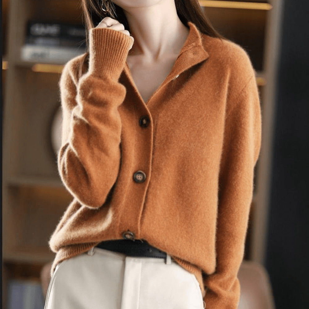 Pull en Tricot Boutonné pour Femme - Image 4