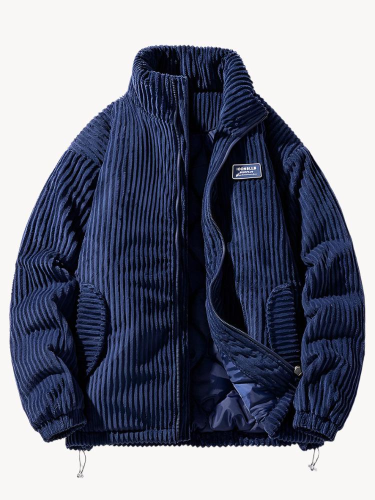 Veste Homme Zippée en Velours Côtelé - Image 3