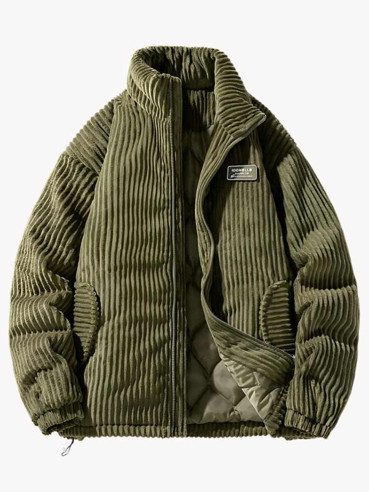 Veste Homme Zippée en Velours Côtelé - Image 6