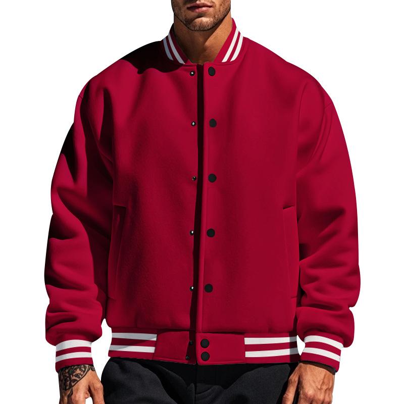 Blouson Teddy Baseball Homme - Image 4
