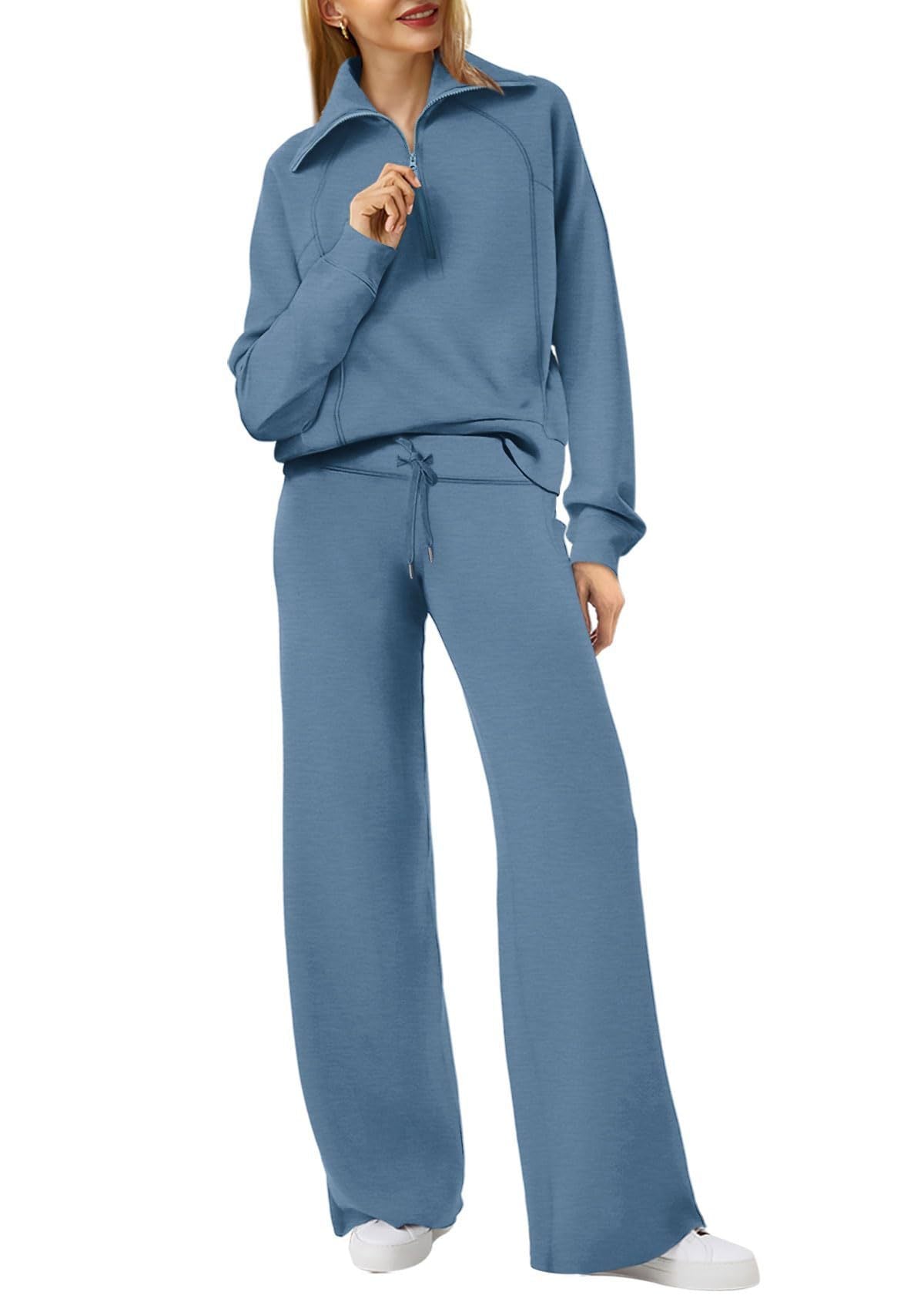 Ensemble d'intérieur pour femme à jambes larges - Image 23