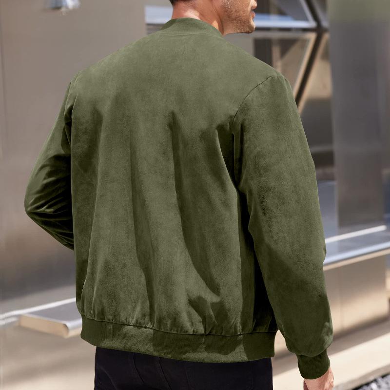 Blouson Bomber Zippé Homme - Image 6