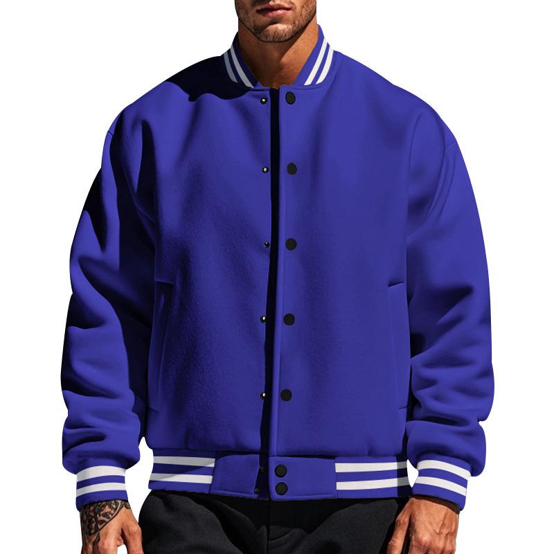 Blouson Teddy Baseball Homme - Image 5