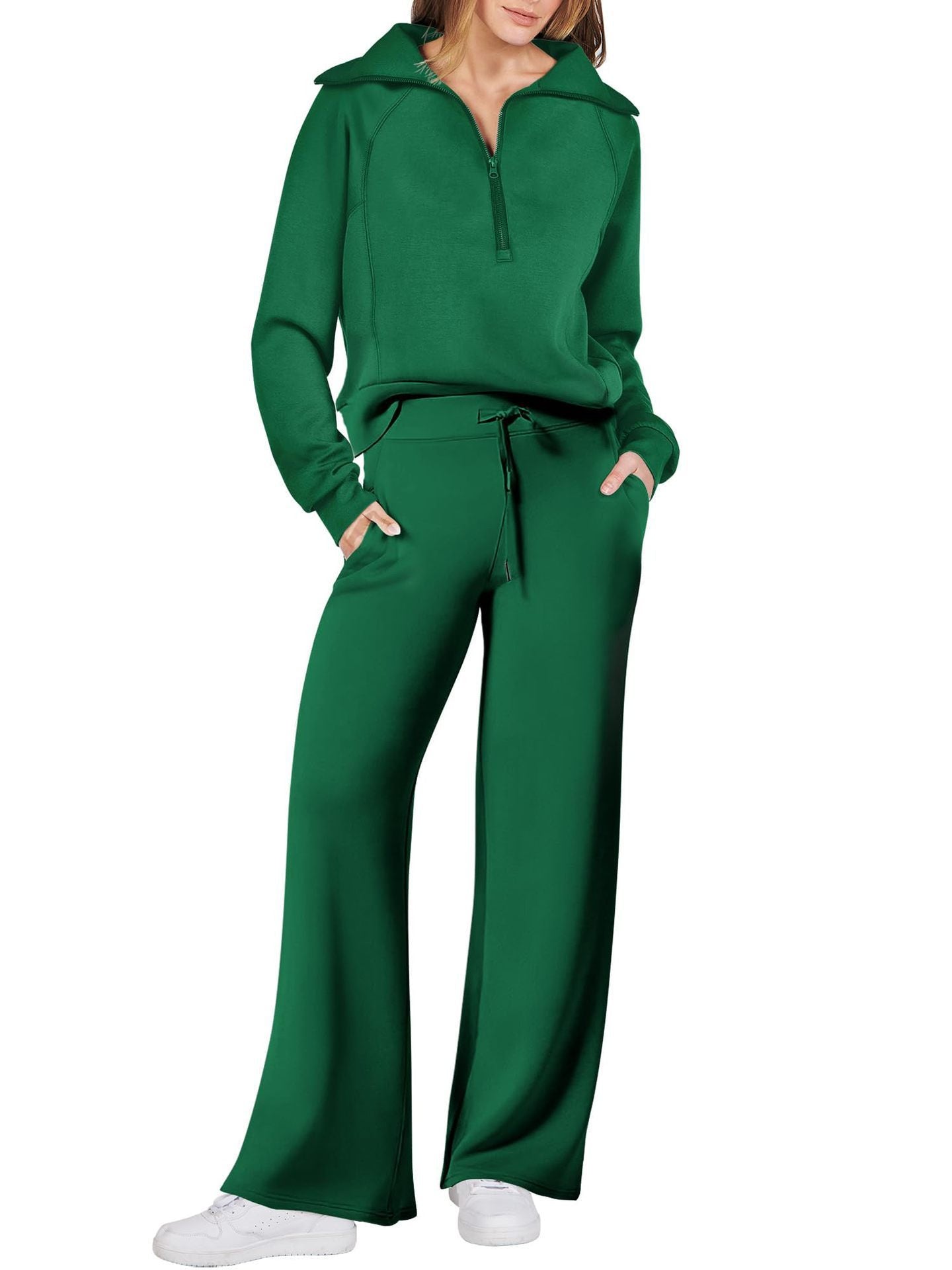 Ensemble d'intérieur pour femme à jambes larges - Image 6