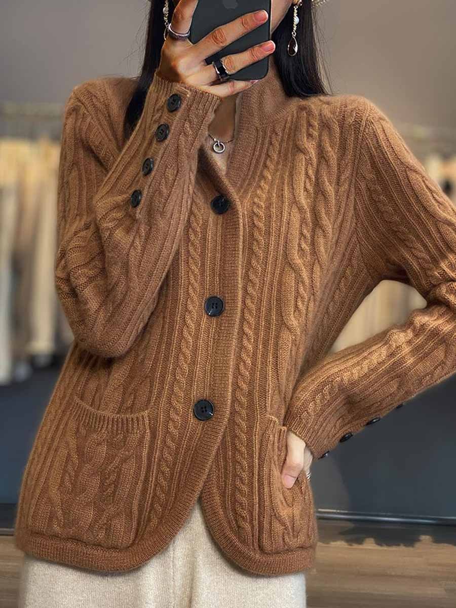 Cardigan Boutonné Femme - Image 4