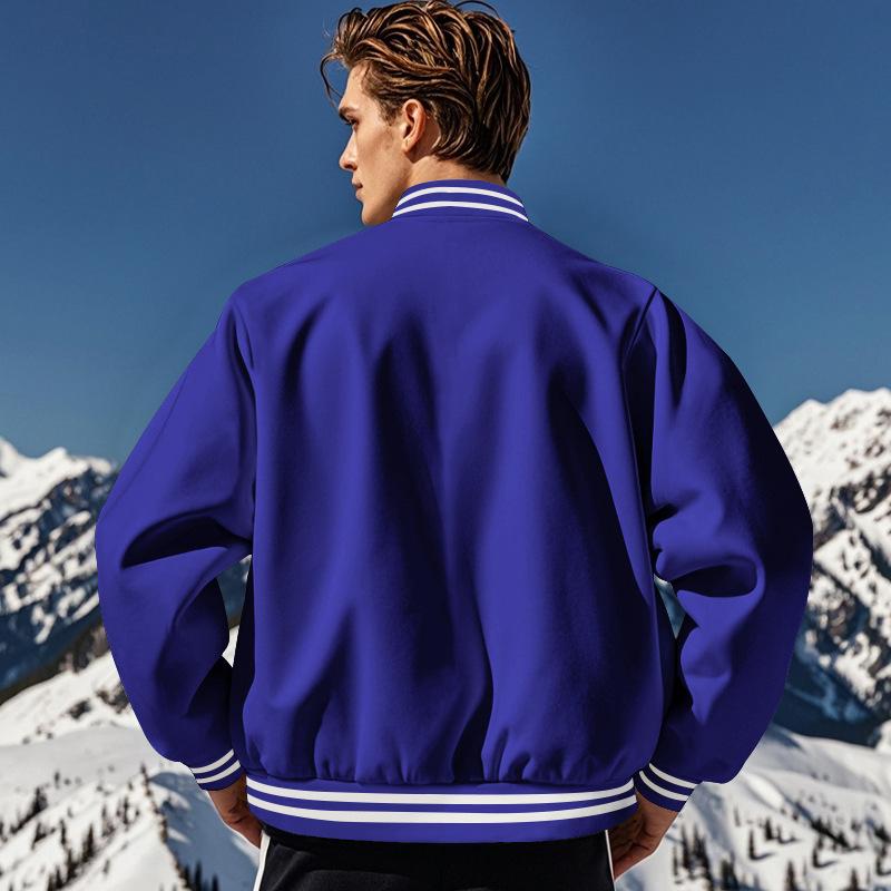 Blouson Teddy Baseball Homme - Image 10