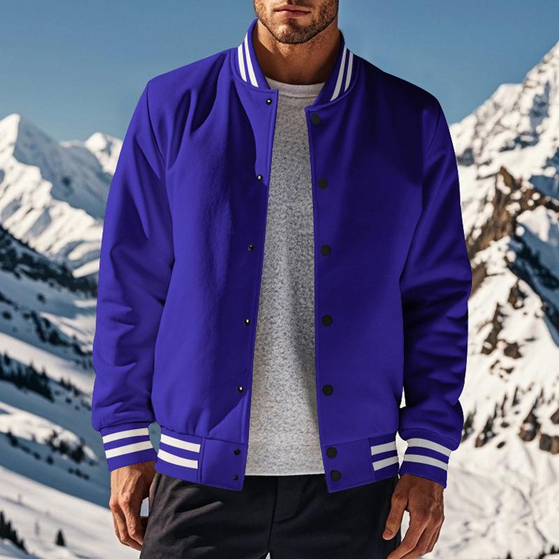 Blouson Teddy Baseball Homme - Image 7