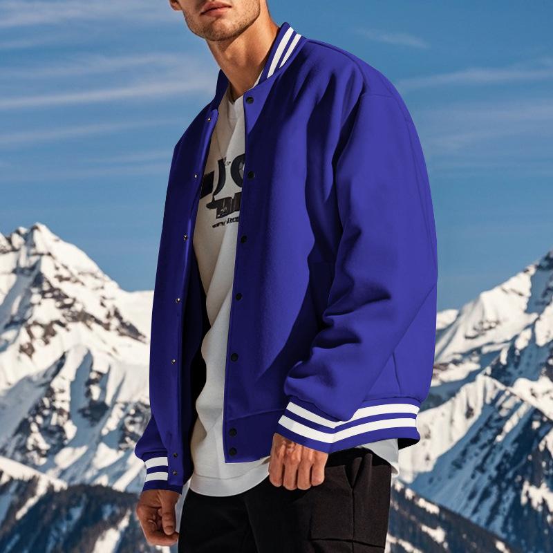 Blouson Teddy Baseball Homme - Image 8
