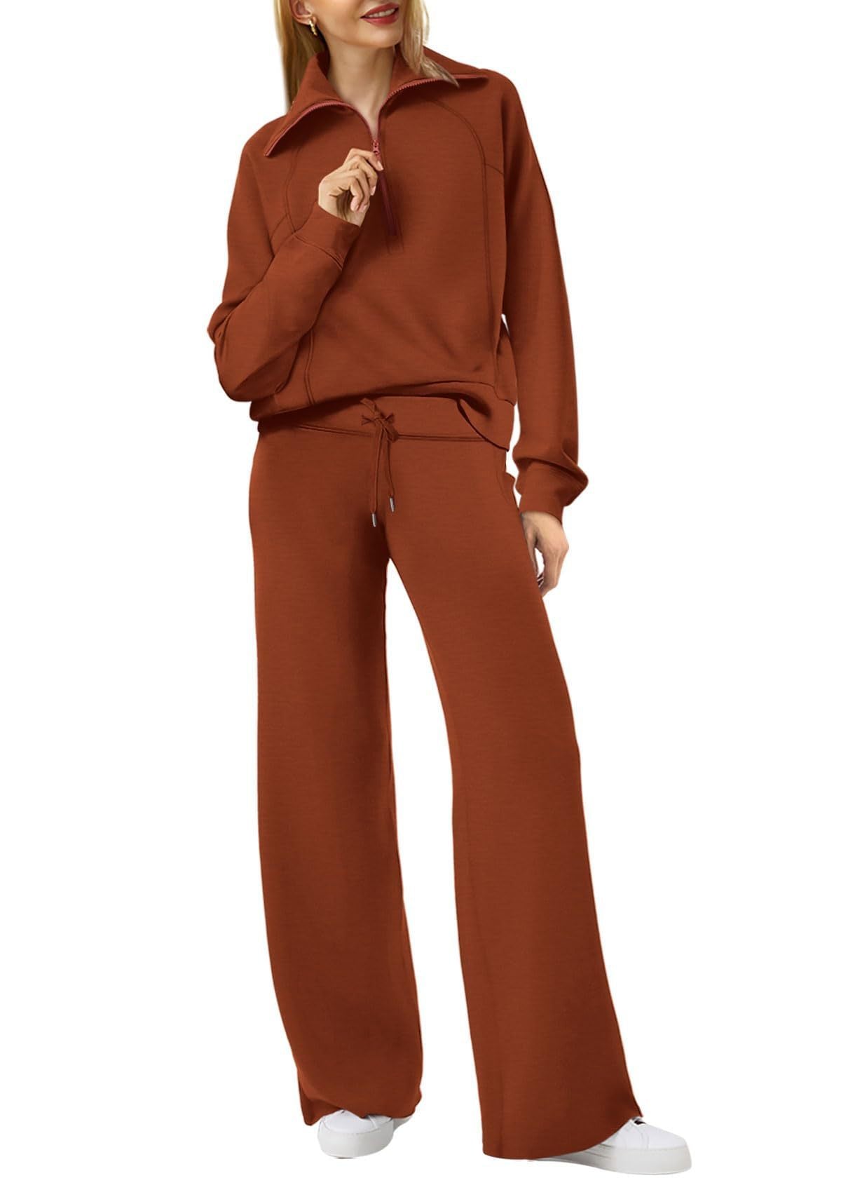 Ensemble d'intérieur pour femme à jambes larges - Image 21