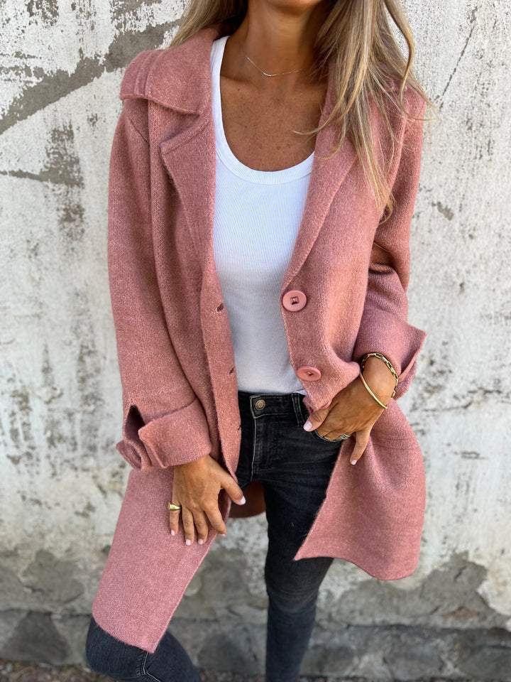 Manteau Boutonné Femme - Image 1