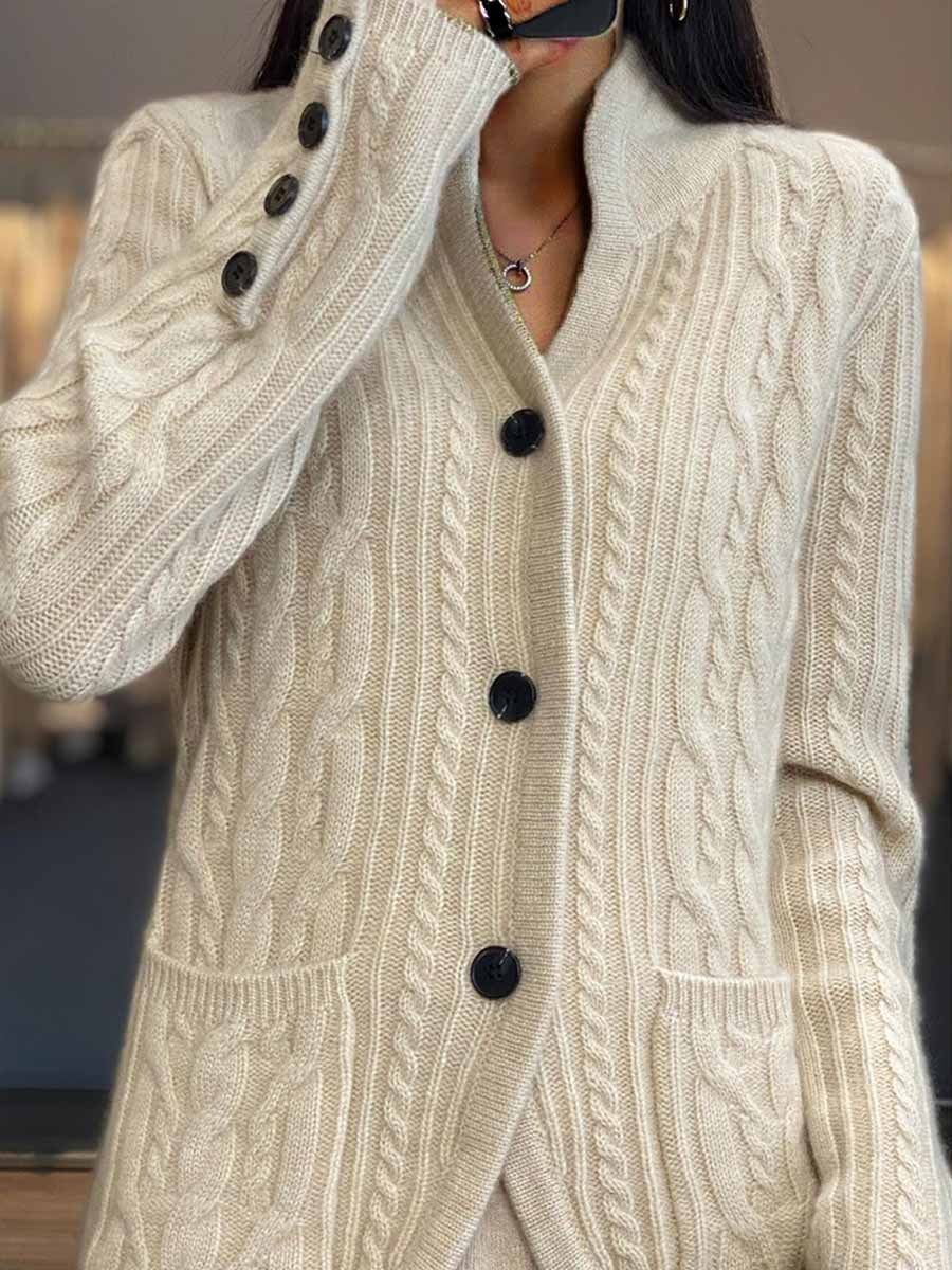 Cardigan Boutonné Femme - Image 3